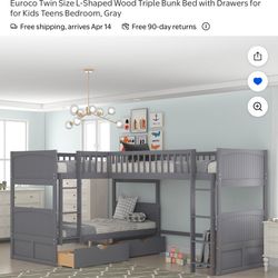 Three Bunk Bed
