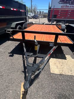 2026 84" x 16' Wood Deck Car Hauler 🚗🔥