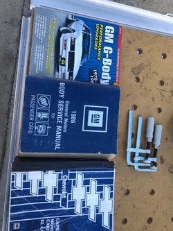GM G Body service manuals
