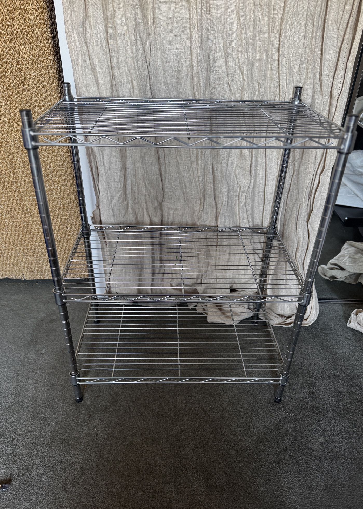 3 Tiered Metal Shelf