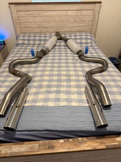 Magnaflow Street Series Dual Cat-Back Exhaust System with Polished Tips
