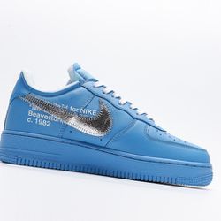 Nike Air Force 1 Low Off White Mca University Blue 76