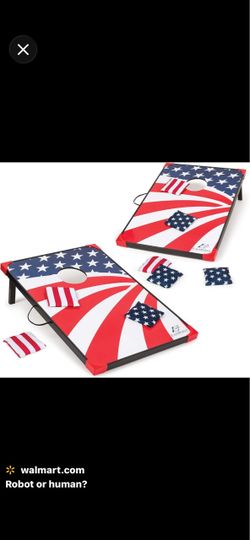 New in box cornhole game