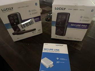 Lockly Smart Door Lock SET W/Hub Included