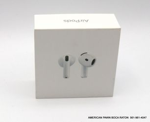Apple AirPods 4 Wireless Earbuds (4th Generation) w/Charging Case (MXP63LL/A) Gently used for a short time 