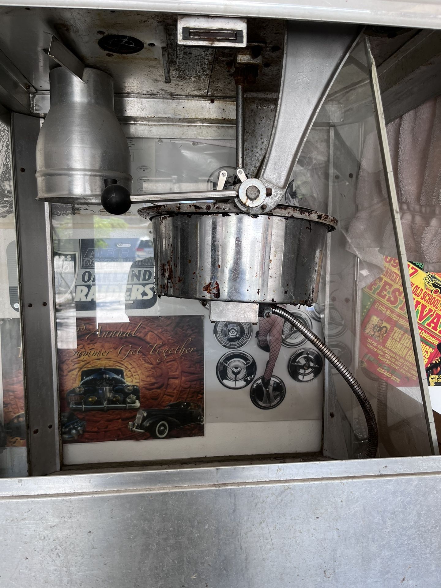 Older Popcorn Machine