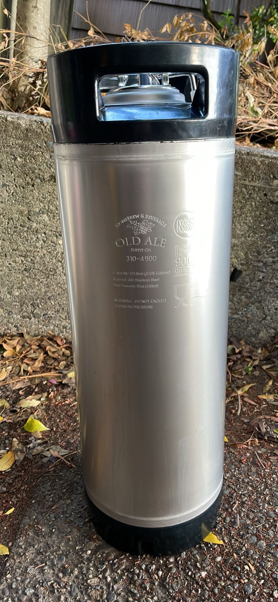 Old Ale Corny Keg 5 Gallon