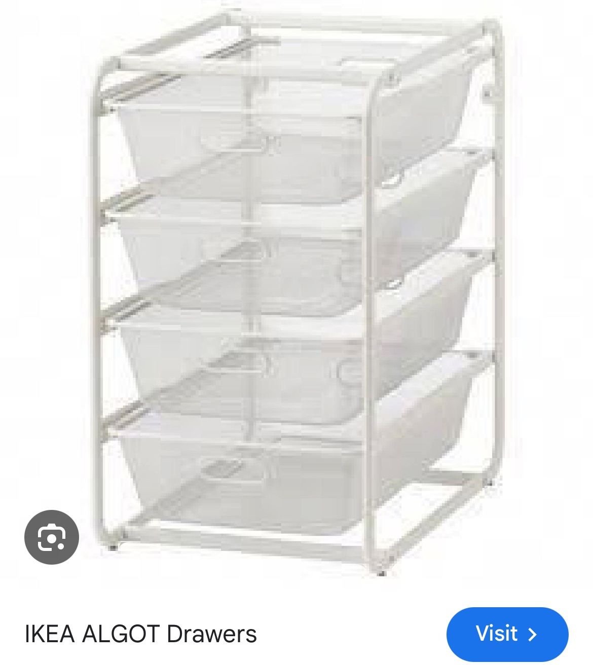 IKEA DRAWERS ALGOT VERSION 
