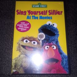 Pre-owned Seasame Street "Sing Yourself Sillier At The Movies* DVD