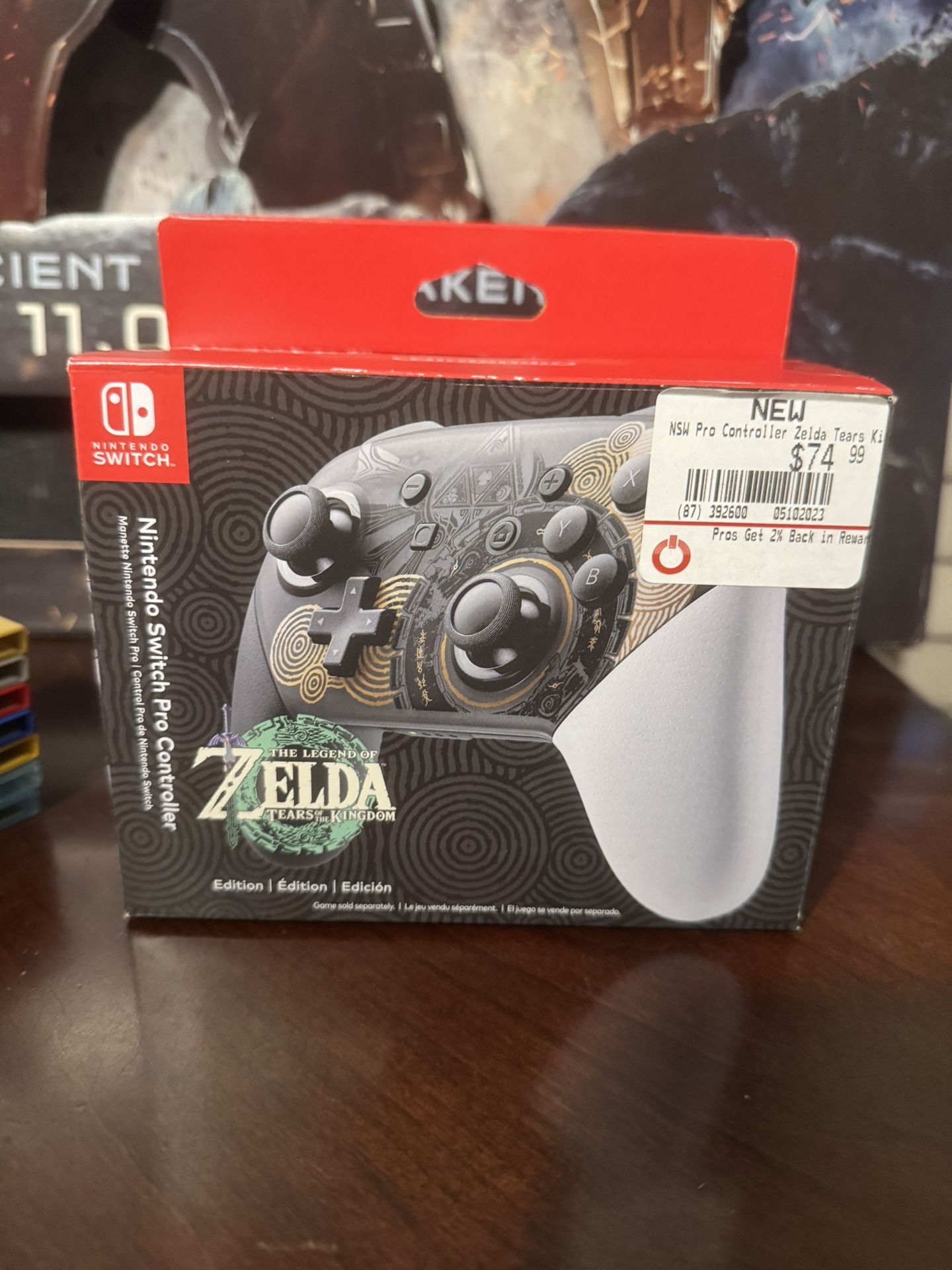 Zelda Tears Of The Kingdom Switch Controller 