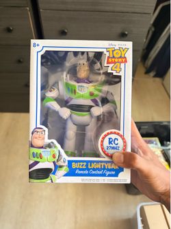 Disney Toy Story Buzz Lightyear Robot New Pixar Remote Control Action Figure RC