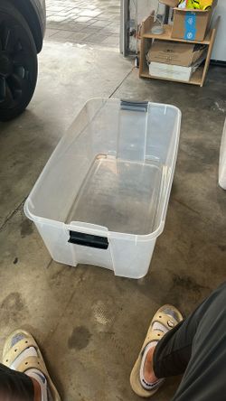 Plastic Storage Bin
