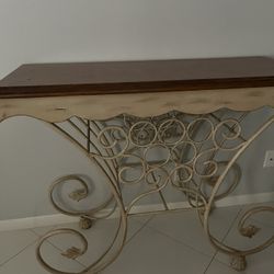 Wine Rack Console