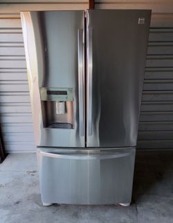 Kenmore Stainless Steel Refrigerator And Freezer