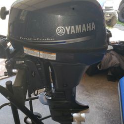inflatable boat whit  Yamaha motor and electric 