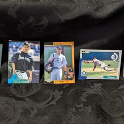 Seattle Mariners Baseball Cards (Set Of 5)