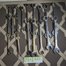 19 Piece Jumbo Wrench Set