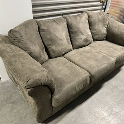 90-inch Sofa with Queen Sized Pull Out Bed (Bed Never Used)