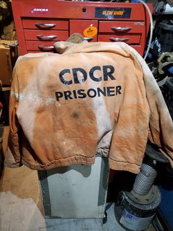 Authentic California Dept of Corrections inmate coat