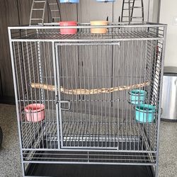 Medium to Large Size Parrot Cage with Playtop