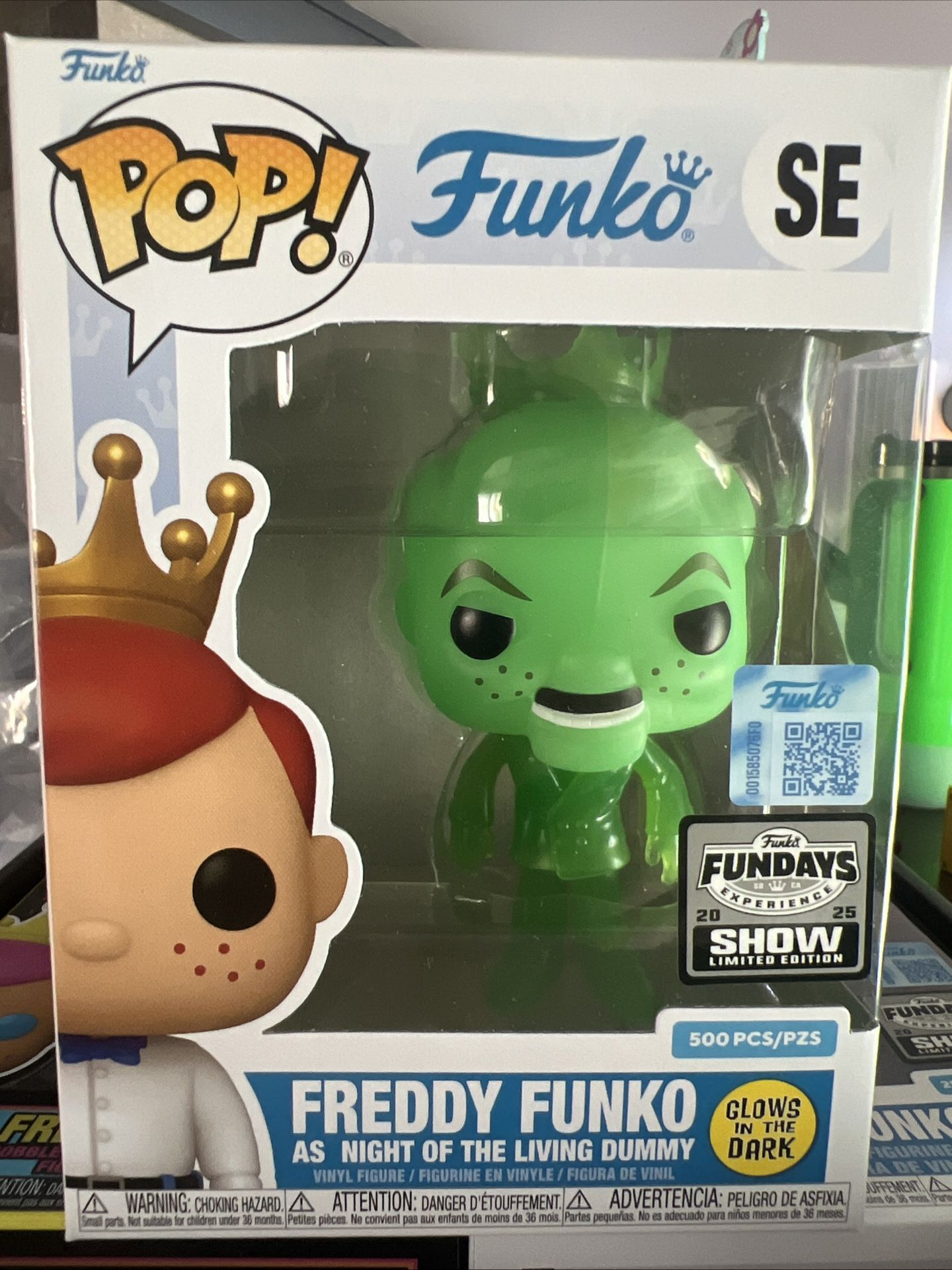 Freddy Funko as Night Of The Living Dummy Glow In The Dark SE500