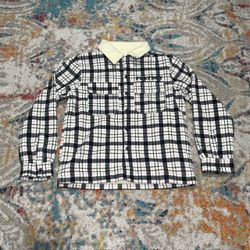 Playboy By PacSun Sherpa-lined Plaid Jacket