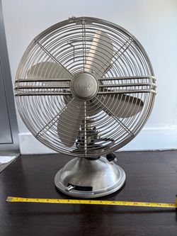 Hunter Retro Metal Table Fan ,  New, no box