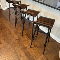 Unique Wooden Barstools 