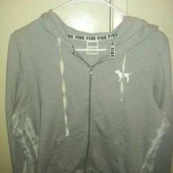 Pink Hoodie Size Small Can Fit A Medium