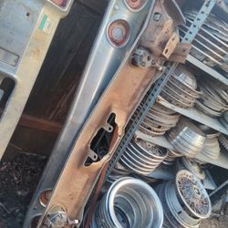 1971 72 Chevrolet Chevelle Malibu Rear Bumper With Lights And Brackets 