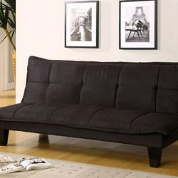💥AMAZING  Black Margo Adjustable Sofa 👍FREE FINANCING AVAILABLE❗NO CREDIT CHECK❗ 