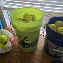 Softball for Batting Practice 