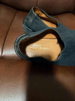 Donald J Pliner Men's Navy Suede Loafers
