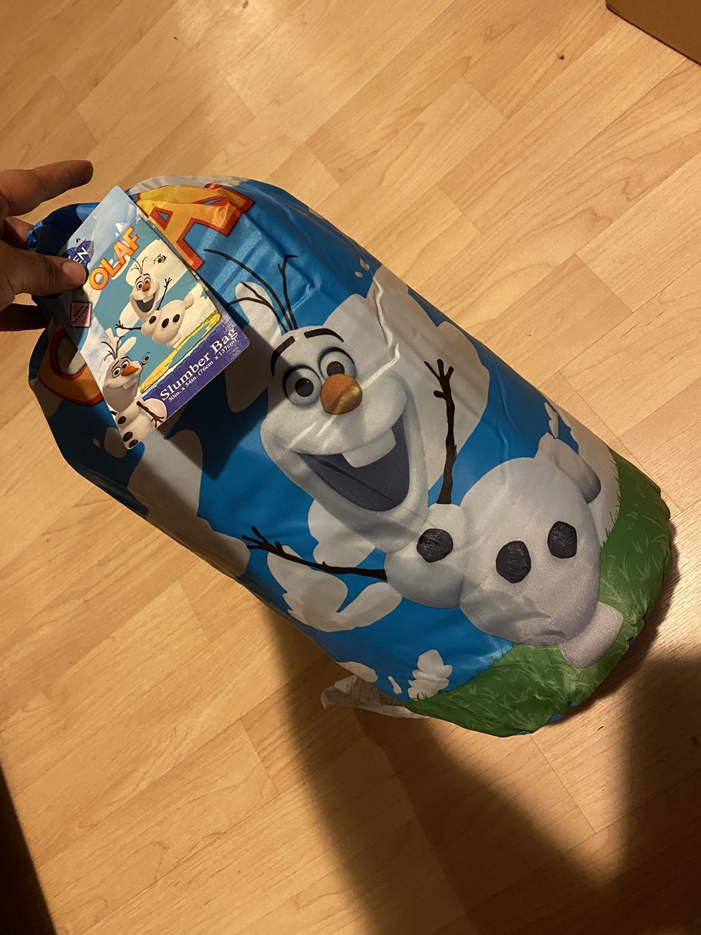 Olaf sleeping bag for kids