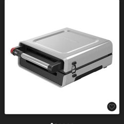 George Foreman Select-a-Temp Smokeless Grill New 