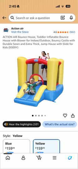 Kids bouncing house