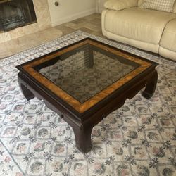 Antique Solid Wood Coffee Table