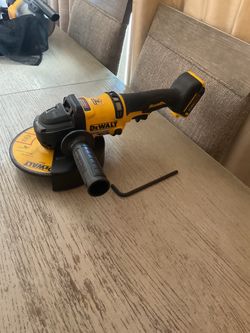 DeWalt Brushless 60 volt Cordless Angle Grinder tool only 7 in