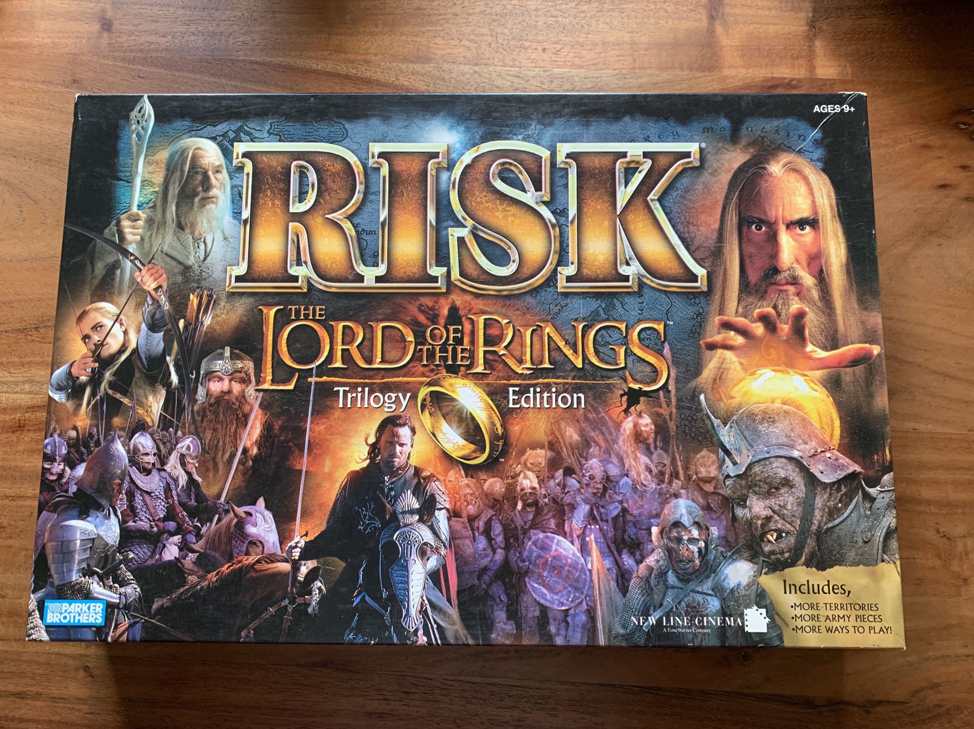 Lord of the rings Risk board game