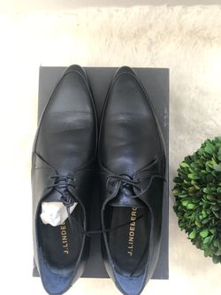 J. Lindeberg Men’s 50's Point Soft Calf Shoes Sz 9