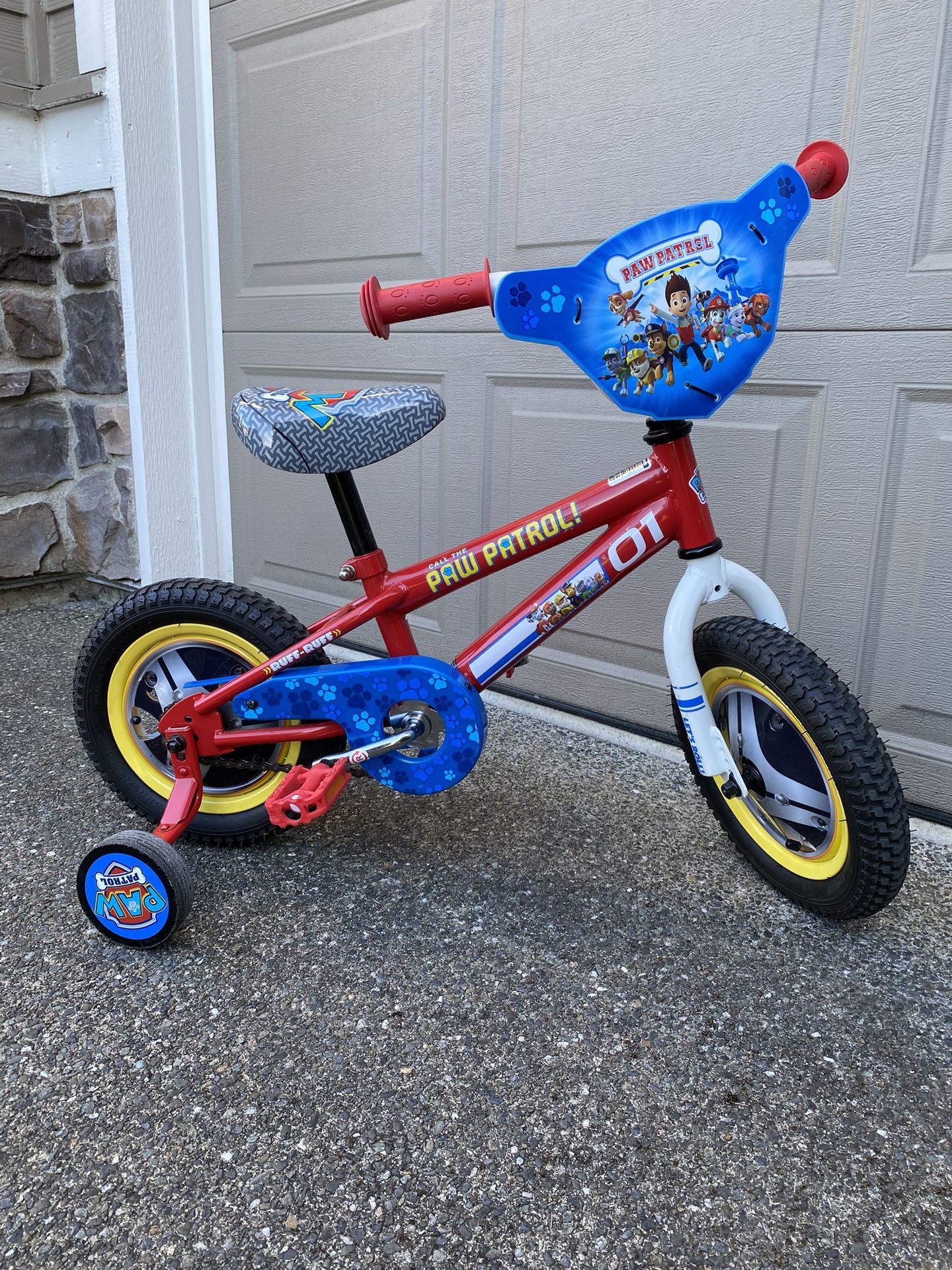12 Inch Paw Patrol Bicycle