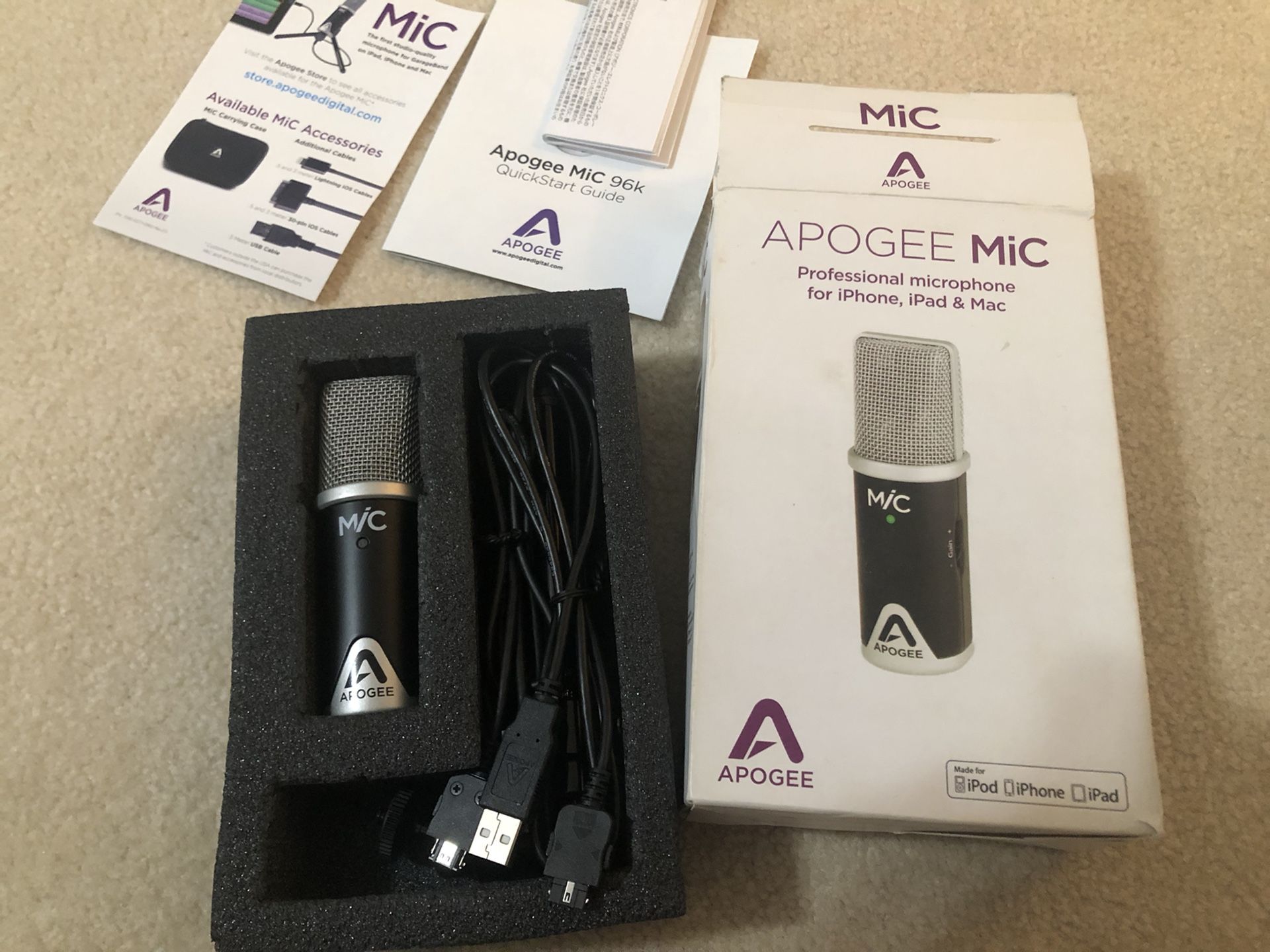 Apogee Mic 96k professional