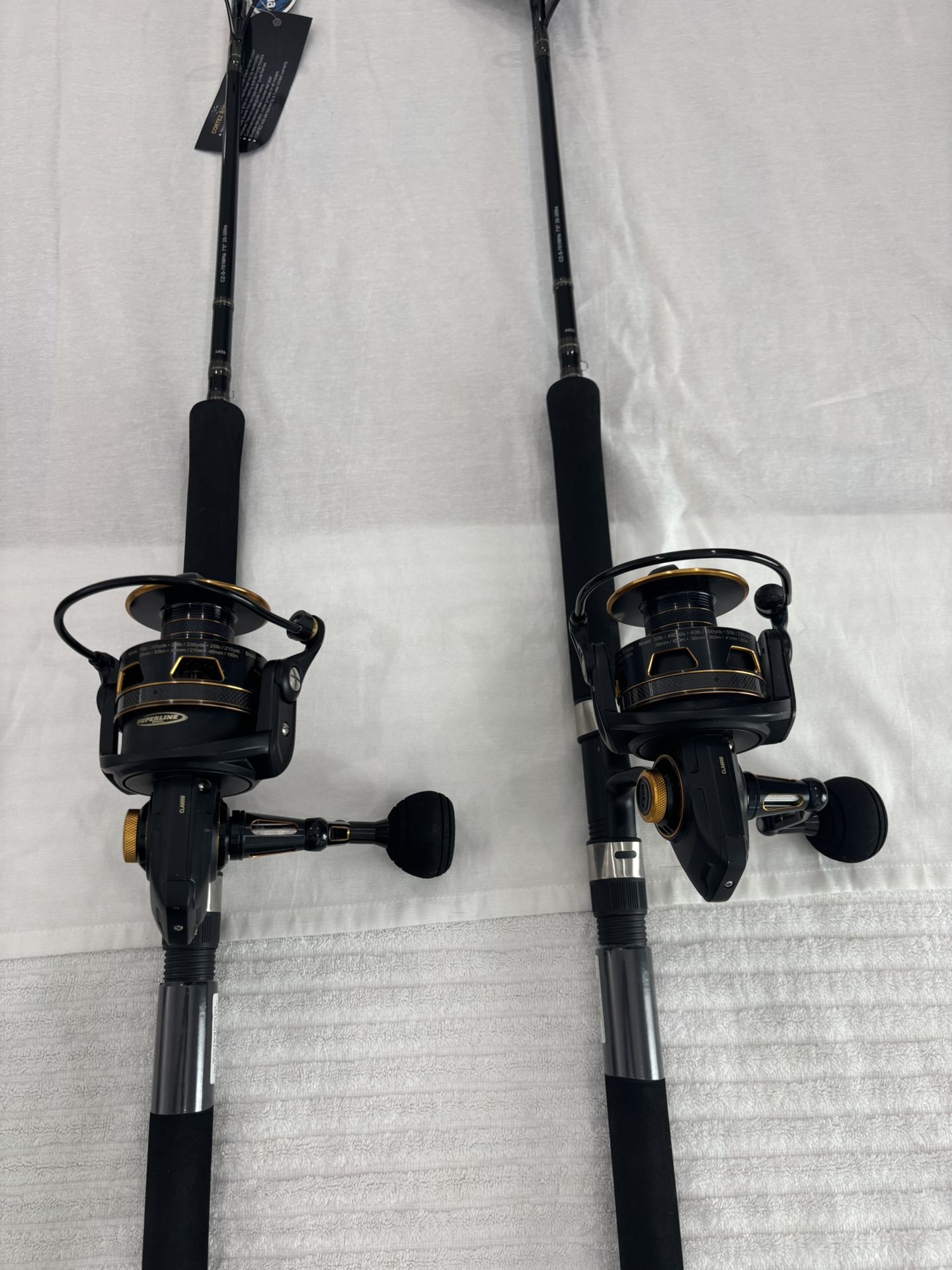 Clashing Rods Penn Clash 6000 on New Okuma Cortez 7'0