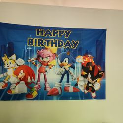 Sonic Birthday Decorations