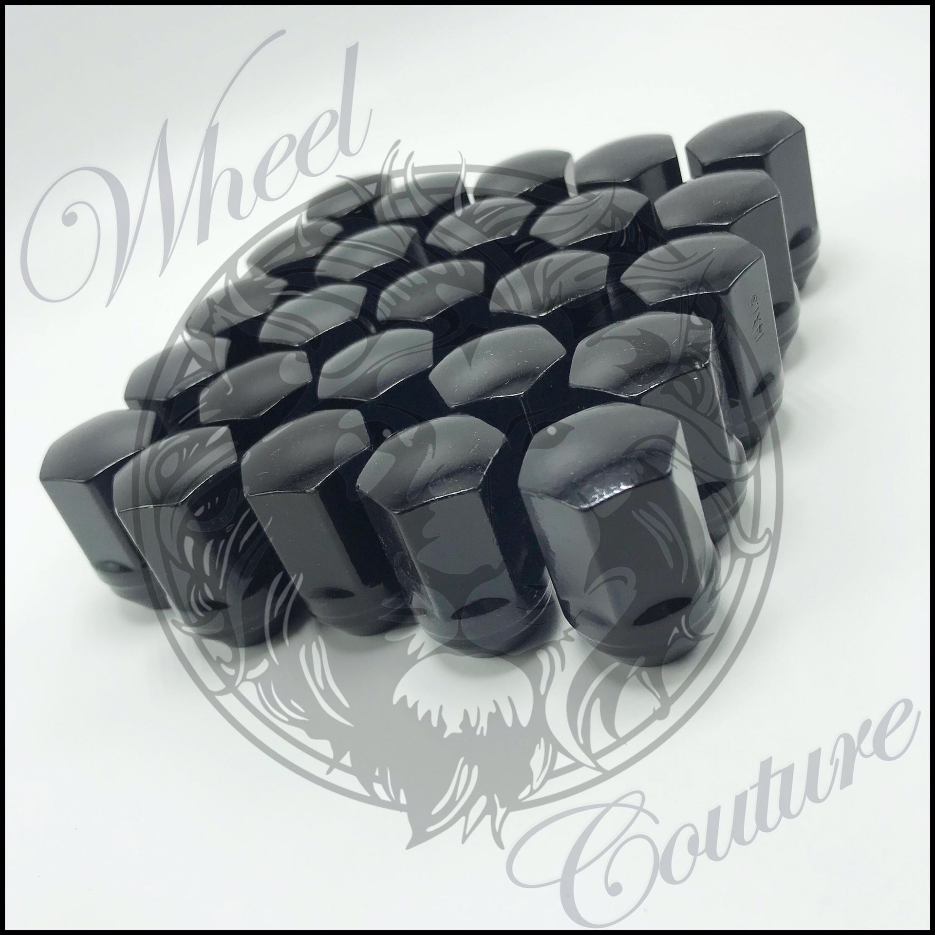 20 DODGE CHARGER CHALLENGER HELLCAT SRT FACTORY Black Lug Nuts 14x1.5