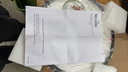 Wafer LED Flush Mount Overhead Light