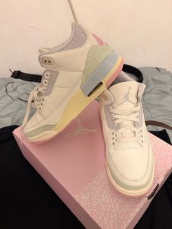 Air Jordan 3 Retro “sail/ jade” men’s 8