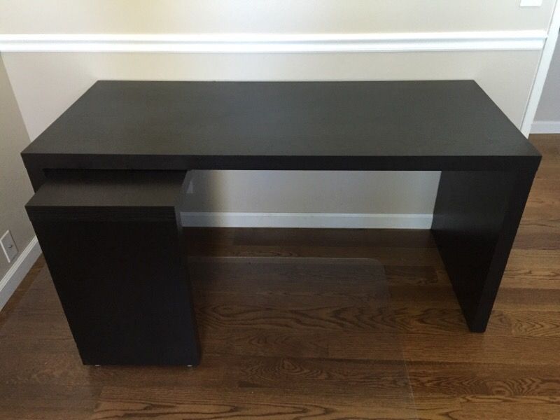 Ikea MALM Desk With Pull Out Panel Assembly Instructions atelieryuwa