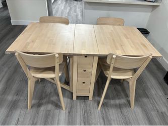 Collapsible Ikea Table