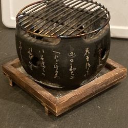 Portable Personal-Sized Hibachi BBQ Grill